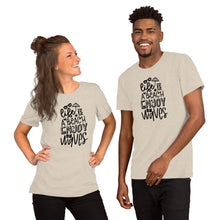 Load image into Gallery viewer, Life Is A beach Enjoy The Waves 2 - Short-Sleeve Unisex T-Shirt