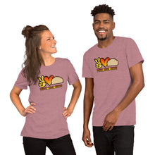 Load image into Gallery viewer, Peace Love Tacos - Short-Sleeve Unisex T-Shirt