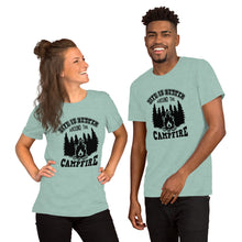 Load image into Gallery viewer, Life is better around the campfire Short-Sleeve Unisex T-Shirt