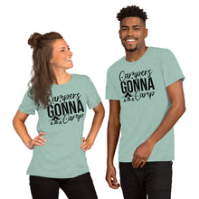 Load image into Gallery viewer, Campers Gonna Camp 3 Short-Sleeve Unisex T-Shirt