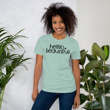 Load image into Gallery viewer, Hello Beautiful - Short-Sleeve Unisex T-Shirt