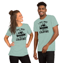 Load image into Gallery viewer, I just want to smell like a Campfire - Short-Sleeve Unisex T-Shirt