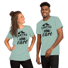 Load image into Gallery viewer, Camping hair don't care - Short-Sleeve Unisex T-Shirt