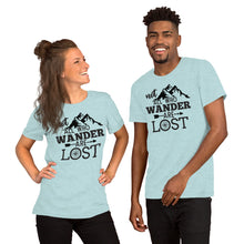 Load image into Gallery viewer, Not all who wander are lost Short-Sleeve Unisex T-Shirt
