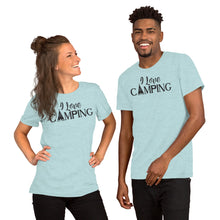 Load image into Gallery viewer, I Love Camping Short-Sleeve Unisex T-Shirt