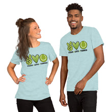 Load image into Gallery viewer, Peace Love Tennis - Short-Sleeve Unisex T-Shirt