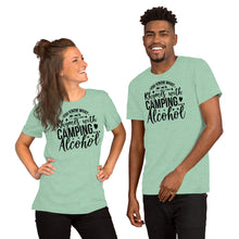 Load image into Gallery viewer, You now what rhymes with camping alcohol Short-Sleeve Unisex T-Shirt