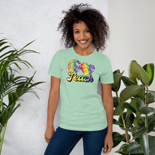 Load image into Gallery viewer, Teach - Teacher - Heart - Peace Short-Sleeve Unisex T-Shirt