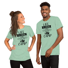 Load image into Gallery viewer, Life is s more fun at camp - Short-Sleeve Unisex T-Shirt