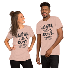Load image into Gallery viewer, Camping Hair Don't Care Short-Sleeve Unisex T-Shirt