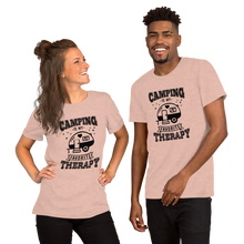 Load image into Gallery viewer, Camping is my Favorite Therapy Short-Sleeve Unisex T-Shirt