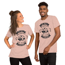 Load image into Gallery viewer, The best memories are made camping Short-Sleeve Unisex T-Shirt