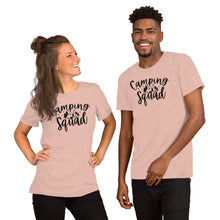 Load image into Gallery viewer, Camping Squad Short Sleeve Unisex T-Shirt