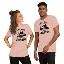 Load image into Gallery viewer, I just want to smell like a Campfire - Short-Sleeve Unisex T-Shirt