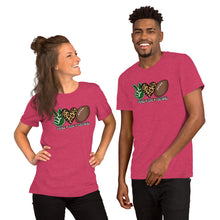 Load image into Gallery viewer, Peace Love Football - Short-Sleeve Unisex T-Shirt