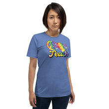 Load image into Gallery viewer, Teach - Teacher - Heart - Peace Short-Sleeve Unisex T-Shirt