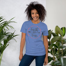Load image into Gallery viewer, Faith over Fear - Short-Sleeve Unisex T-Shirt