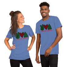 Load image into Gallery viewer, Peace Love Christmas 8 - Short-Sleeve Unisex T-Shirt