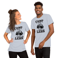 Load image into Gallery viewer, Camp More Worry Less Short-Sleeve Unisex T-Shirt