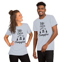 Load image into Gallery viewer, Life is better around the campfire 2 Short-Sleeve Unisex T-Shirt