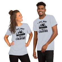 Load image into Gallery viewer, I just want to smell like a Campfire - Short-Sleeve Unisex T-Shirt