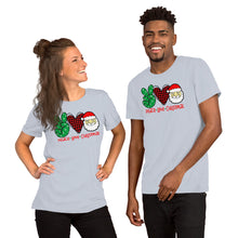 Load image into Gallery viewer, Peace Love Christmas 3 - Short-Sleeve Unisex T-Shirt