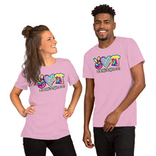 Load image into Gallery viewer, Peace Love Tie Dye - Short-Sleeve Unisex T-Shirt