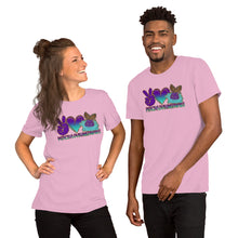 Load image into Gallery viewer, Peace Love Mermaids - Short-Sleeve Unisex T-Shirt