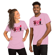 Load image into Gallery viewer, Peace Love Makeup - Short-Sleeve Unisex T-Shirt