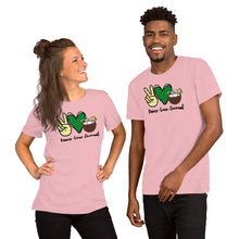 Load image into Gallery viewer, Peace Love Coconut - Short-Sleeve Unisex T-Shirt