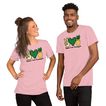 Load image into Gallery viewer, Peace Love Pineapple - Short-Sleeve Unisex T-Shirt