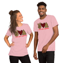 Load image into Gallery viewer, Peace Love Christmas 7 - Short-Sleeve Unisex T-Shirt