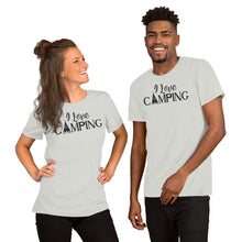 Load image into Gallery viewer, I Love Camping Short-Sleeve Unisex T-Shirt