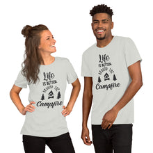 Load image into Gallery viewer, Life is better around the campfire 2 Short-Sleeve Unisex T-Shirt