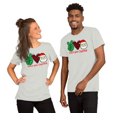 Load image into Gallery viewer, Peace Love Christmas 3 - Short-Sleeve Unisex T-Shirt