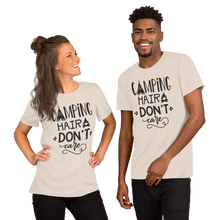 Load image into Gallery viewer, Camping Hair Don't Care Short-Sleeve Unisex T-Shirt