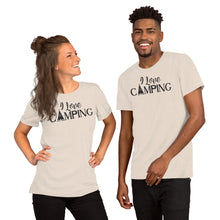 Load image into Gallery viewer, I Love Camping Short-Sleeve Unisex T-Shirt