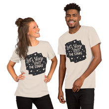 Load image into Gallery viewer, Let s Sleep Under The Stars Short-Sleeve Unisex T-Shirt