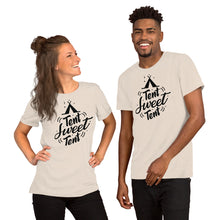 Load image into Gallery viewer, Tent Sweet Tent - Short-Sleeve Unisex T-Shirt