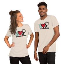 Load image into Gallery viewer, Peace Love Nursing - Short-Sleeve Unisex T-Shirt