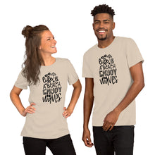Load image into Gallery viewer, Life Is A beach Enjoy The Waves 2 - Short-Sleeve Unisex T-Shirt