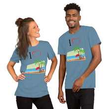 Load image into Gallery viewer, I Heart the Beach Short-Sleeve Unisex T-Shirt