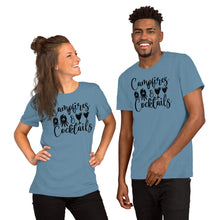 Load image into Gallery viewer, Campfires & Cocktails Short-Sleeve Unisex T-Shirt
