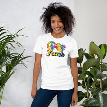 Load image into Gallery viewer, Teach - Teacher - Heart - Peace Short-Sleeve Unisex T-Shirt