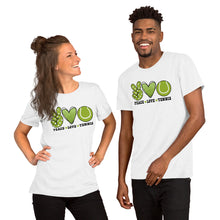 Load image into Gallery viewer, Peace Love Tennis - Short-Sleeve Unisex T-Shirt