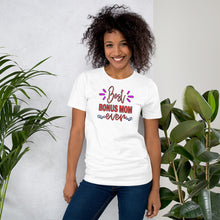 Load image into Gallery viewer, BEST BONUS MOM EVER - Short-Sleeve Unisex T-Shirt