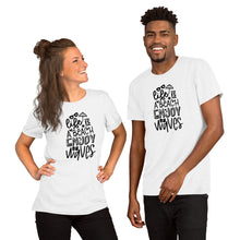 Load image into Gallery viewer, Life Is A beach Enjoy The Waves 2 - Short-Sleeve Unisex T-Shirt