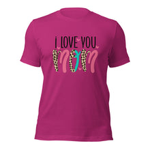 Load image into Gallery viewer, I Love You Mom Unisex t-shirt