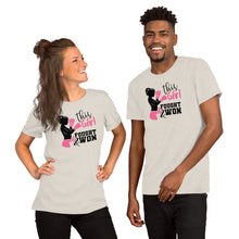 Load image into Gallery viewer, This Girl Fought And Won - Short-Sleeve Unisex T-Shirt