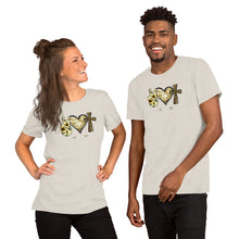 Load image into Gallery viewer, Peace-love-Jesus - Short-Sleeve Unisex T-Shirt